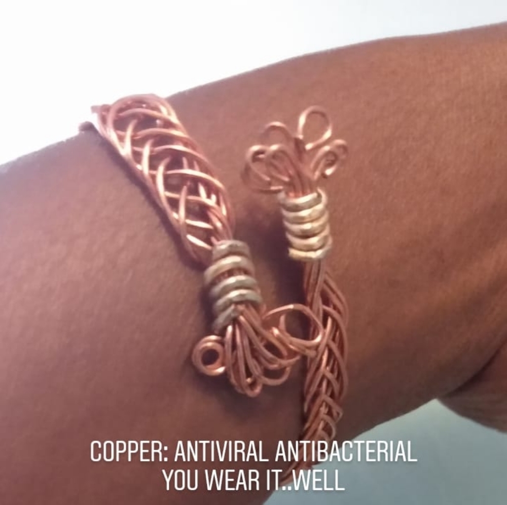 Copper bracelets